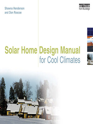 cover image of Solar Home Design Manual for Cool Climates